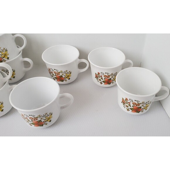 VTG LOT Of 12 Corelle Indian Summer Pattern Coffee Mug Corning Ware Tea Cup Set - Picture 6 of 9